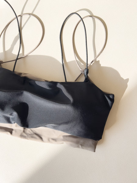 spagetti strap bikini 【2 color】
