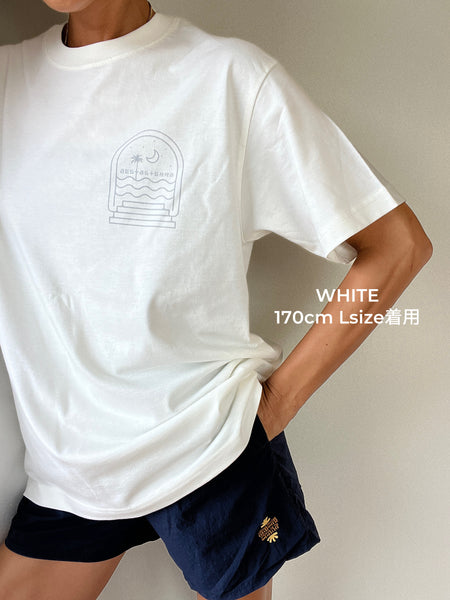 organic TERRA tee/ tank【tropical night】