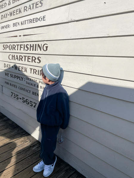 oversized teddy fleece set up【 KIDS】