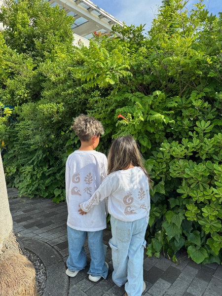KIDS long tee【terra tropical】