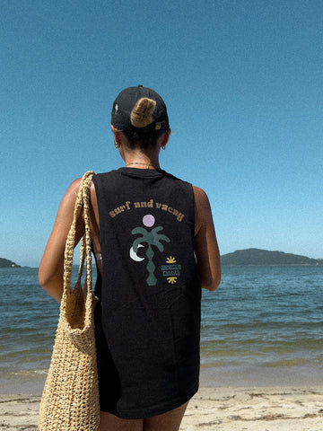 organic TERRA tee/tank【surf and vacay】