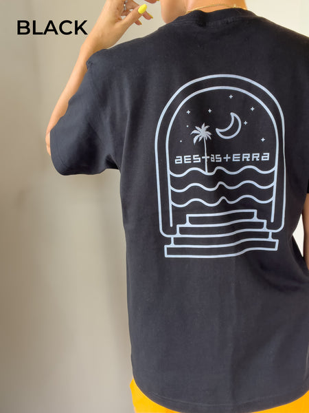 organic TERRA tee/ tank【tropical night】