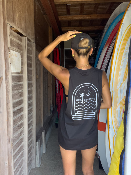 organic TERRA tee/ tank【tropical night】