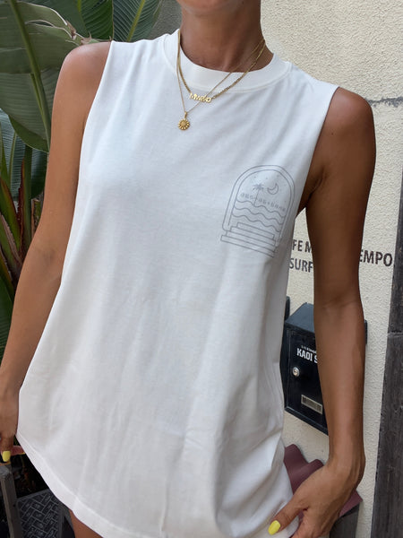 organic TERRA tee/ tank【tropical night】