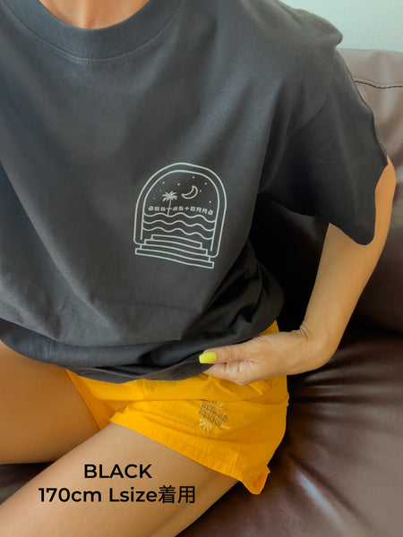 organic TERRA tee/ tank【tropical night】