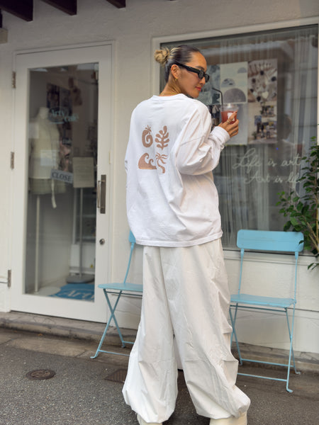 COTTON LONG TEE【terra tropical】