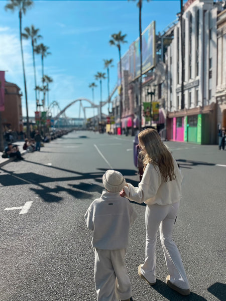 oversized teddy fleece set up【 KIDS】