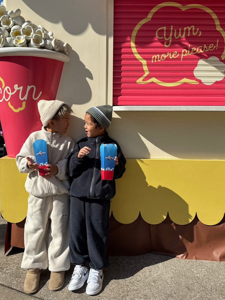 oversized teddy fleece set up【 KIDS】