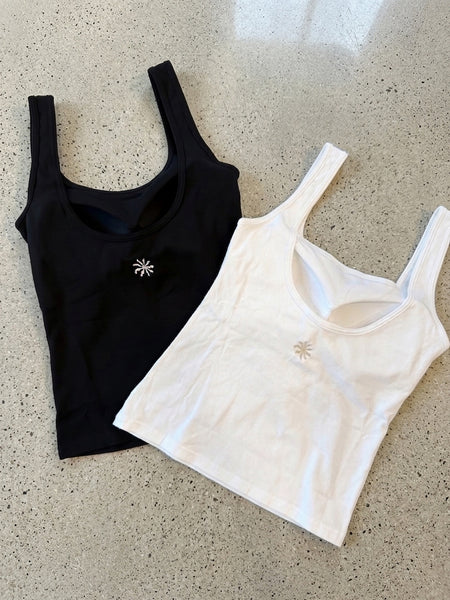 OPEN BACK COTTON TANK
