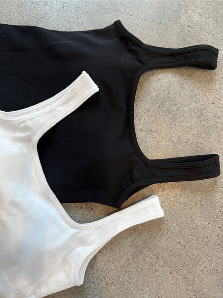 OPEN BACK COTTON TANK