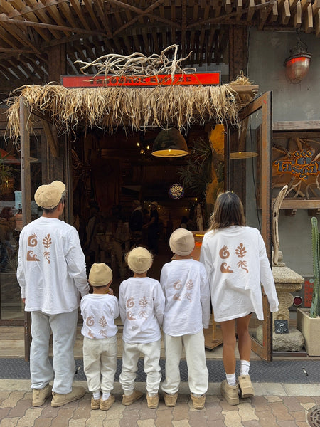KIDS long tee【terra tropical】