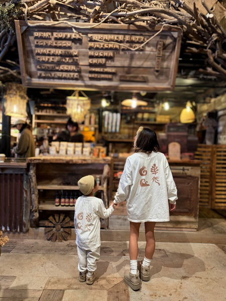 KIDS long tee【terra tropical】
