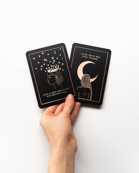 【dreamy moons】AFFIRMATION CARDS