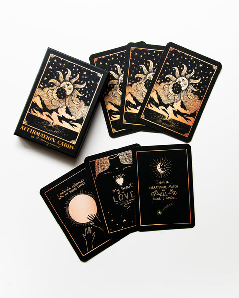 【dreamy moons】AFFIRMATION CARDS