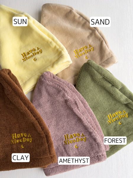 HAVE A GOOD DAY-SAUNA HAT【5colors】