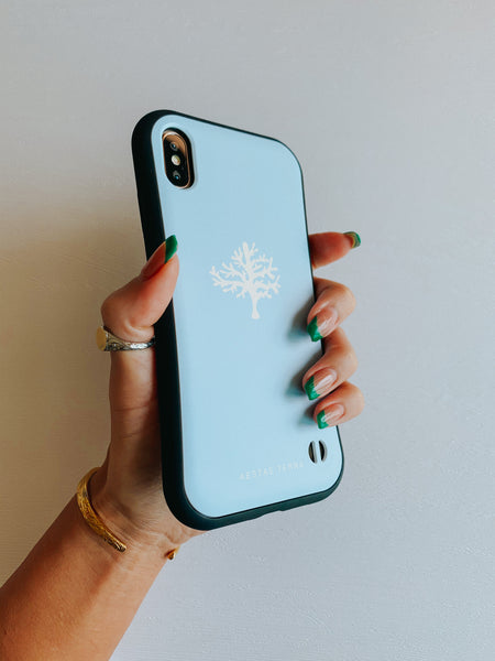 耐衝撃カスタムグリップ ケース【OCEAN -CORAL-】