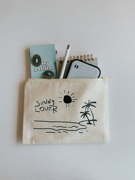 コットンポーチ【SUNNY LOVER】