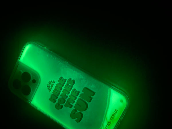 NEON SAND CASE【HERE COMES THE SUN】