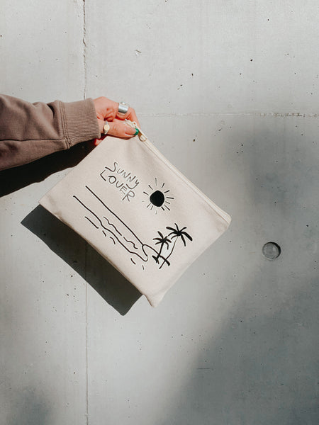 コットンポーチ【SUNNY LOVER】