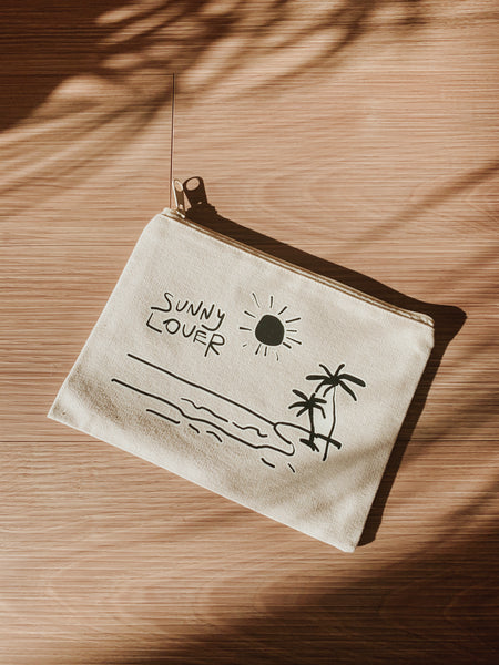 コットンポーチ【SUNNY LOVER】