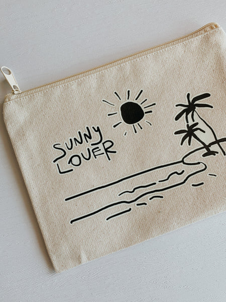 コットンポーチ【SUNNY LOVER】