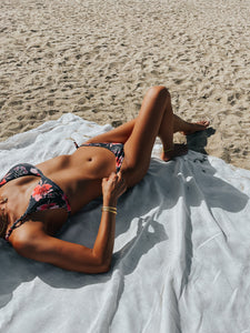 Braids Shirring Bikini【vintage aloha】